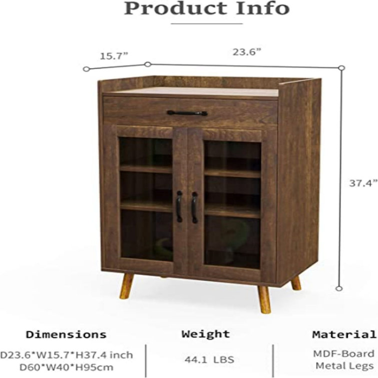 Corrigan Studio Mecor Kitchen Sideboard Buffet Cabinet Mid